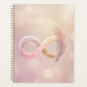 unbedingte Liebe & Feder-Symbol-Planer Planer (Vorderseite)
