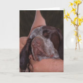 Unbedingte Liebe Karte (Gelbe Blume)