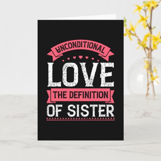 Unbedingte Liebe Karte (Gelbe Blume)