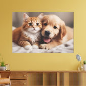 Unbedingte Liebe Leinwanddruck (Insitu (Wohnzimmer))