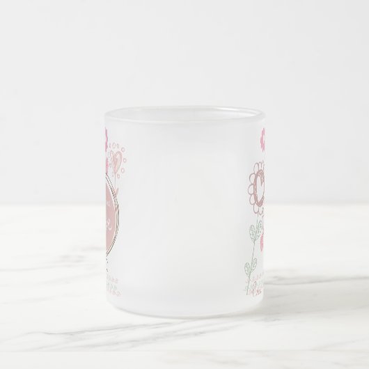 Unbedingte Liebe Mattglastasse (Mittel)