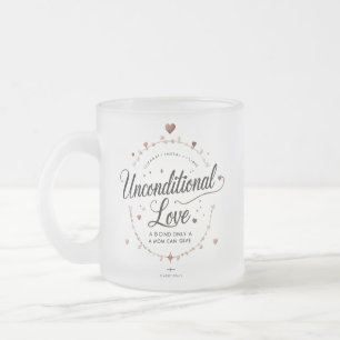 Unbedingte Liebe Mattierte Tasse
