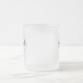Unbedingte Liebe Mattierte Tasse (Mittel)