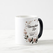 Unbedingte Liebe Morphing Tasse - Elegante Rose (VorderseiteRechts)