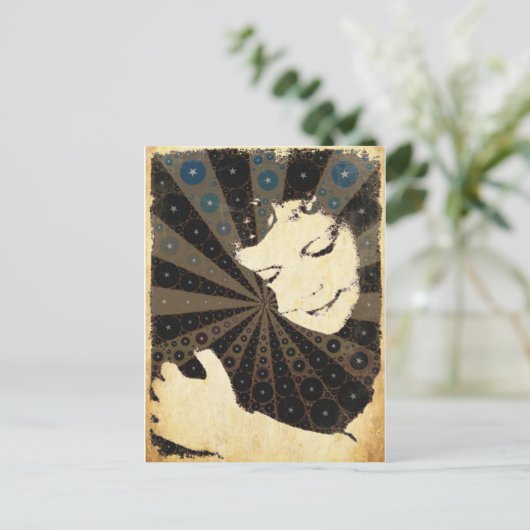 Unbedingte Liebe Postkarte (Stehend Vorderseite)