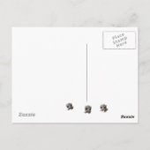 Unbedingte Liebe Postkarte (Rückseite)