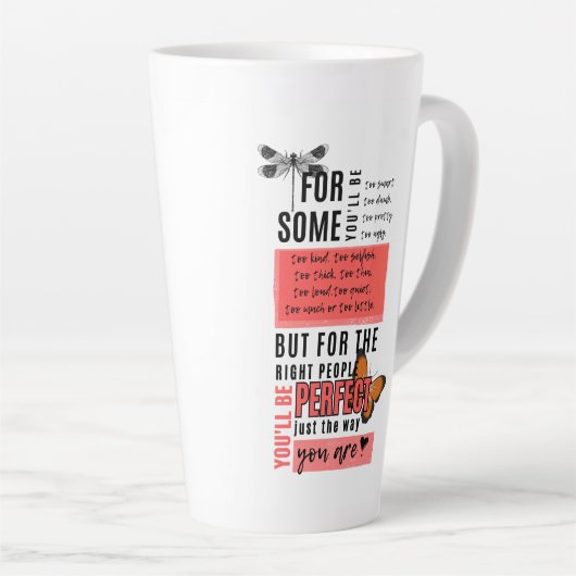 Unbedingte Liebe und Annahmefreundlichkeit - Angeb Milchtasse (Rechte Ecke)