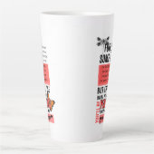 Unbedingte Liebe und Annahmefreundlichkeit - Angeb Milchtasse (Vorderseite)