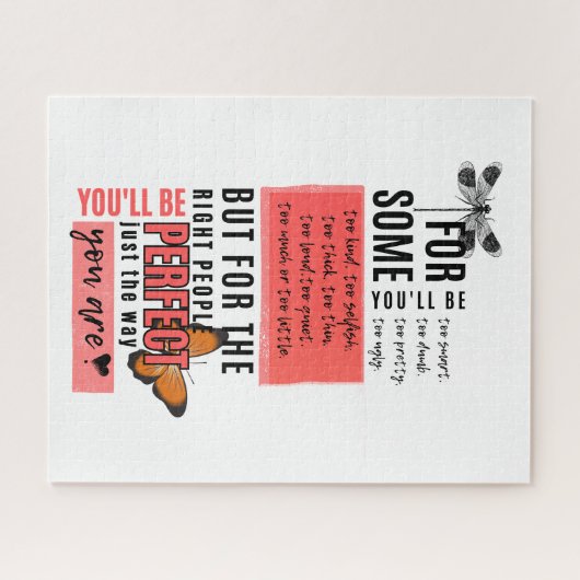 Unbedingte Liebe und Annahmefreundlichkeit - Angeb Puzzle (Horizontal)