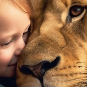 Unbedingte Liebe Wandteppich Mit Holzrahmen