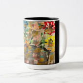 Unbedingte zwei Tonstufen-Tasse Zweifarbige Tasse (VorderseiteRechts)