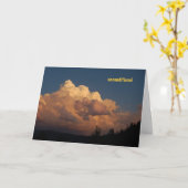 Unbedingter Respekt Karte (Gelbe Blume)