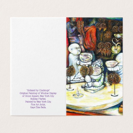 Unbeeindruckt von Challenge (Außenseite Aufgefaltet)