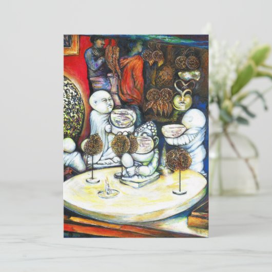 Unbeeindruckt von Challenge Einladung (Stehend Vorderseite)