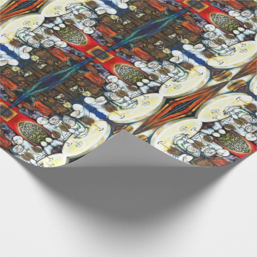 Unbeeindruckt von Challenge Geschenkpapier (Ecke)