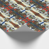 Unbeeindruckt von Challenge Geschenkpapier (Ecke)