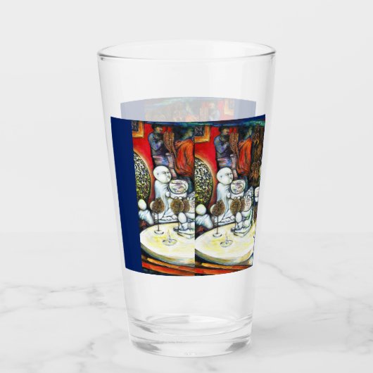 Unbeeindruckt von Challenge Glas (Vorderseite)