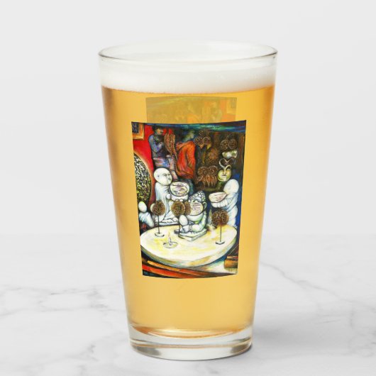 Unbeeindruckt von Challenge Glas (Vorne (Gefüllt))