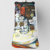 Unbeeindruckt von Challenge Golf Headcover (Rotieren 90)