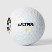 Unbeeindruckt von Challenge Golfball (Logo)