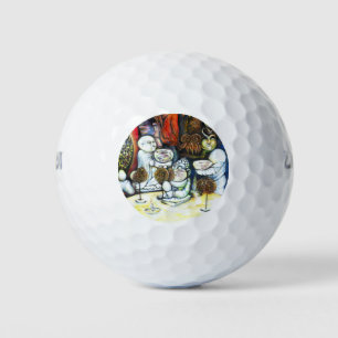 Unbeeindruckt von Challenge Golfball