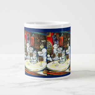 Unbeeindruckt von Challenge Jumbo-Tasse