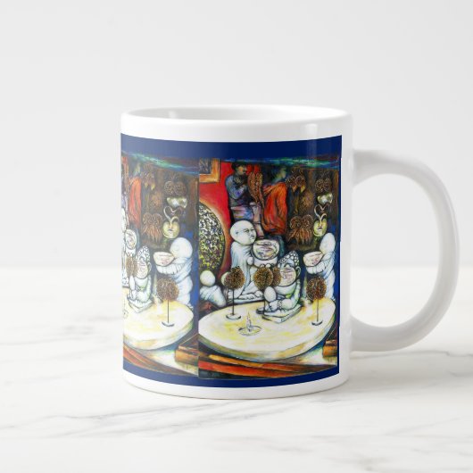 Unbeeindruckt von Challenge Jumbo-Tasse (Rechts)