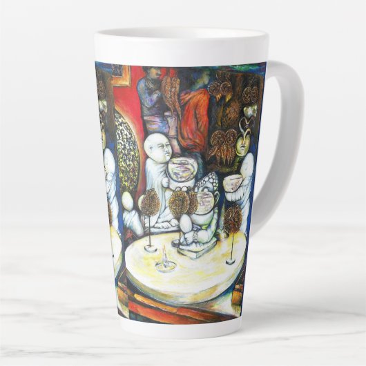 Unbeeindruckt von Challenge Milchtasse (Rechte Ecke)