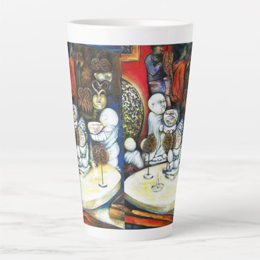 Unbeeindruckt von Challenge Milchtasse (Vorderseite)