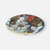 Unbeeindruckt von Challenge Pappteller (Schrägansicht)