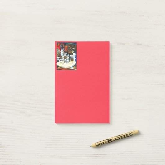 Unbeeindruckt von Challenge Post-it Klebezettel (Auf Schreibtisch)