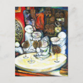 Unbeeindruckt von Challenge Postkarte (Vorderseite)