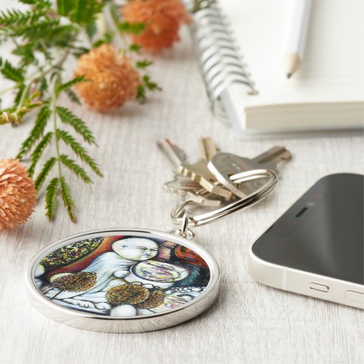 Unbeeindruckt von Challenge Schlüsselanhänger (Seite)