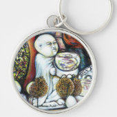 Unbeeindruckt von Challenge Schlüsselanhänger (Vorne)