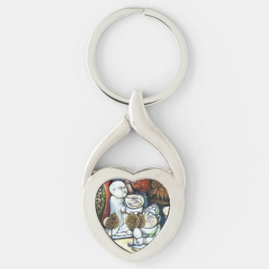 Unbeeindruckt von Challenge Schlüsselanhänger (Vorderseite)