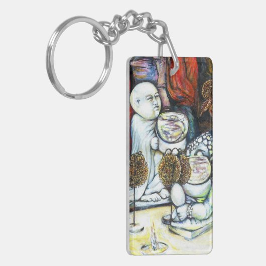 Unbeeindruckt von Challenge Schlüsselanhänger (Vorderseite links)