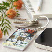 Unbeeindruckt von Challenge Schlüsselanhänger (Vorderseite rechts)