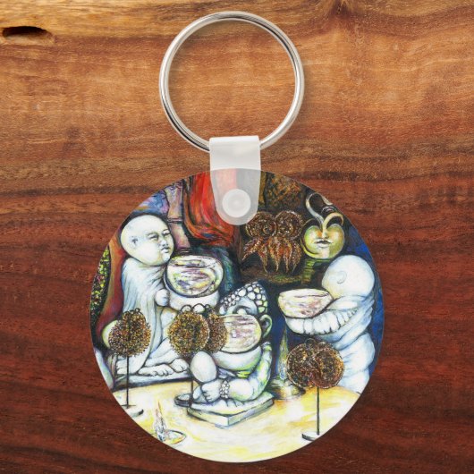 Unbeeindruckt von Challenge Schlüsselanhänger (Vorderseite)