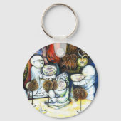 Unbeeindruckt von Challenge Schlüsselanhänger (Rückseite)