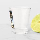 Unbeeindruckt von Challenge Schnapsglas (Rechts)