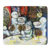 Unbeeindruckt von Challenge Schneidebrett (Vorderseite)