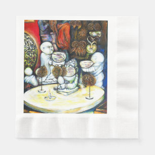 Unbeeindruckt von Challenge Serviette