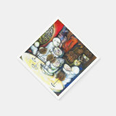 Unbeeindruckt von Challenge Serviette (Ecke)