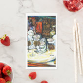 Unbeeindruckt von Challenge Serviette (Beispiel)