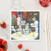 Unbeeindruckt von Challenge Serviette (Beispiel)