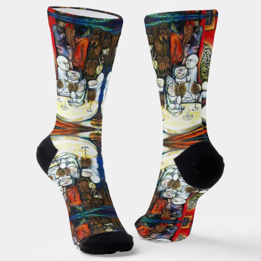 Unbeeindruckt von Challenge Socken (Gewinkelt)