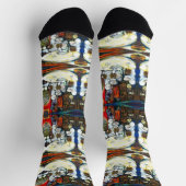 Unbeeindruckt von Challenge Socken (Oben)