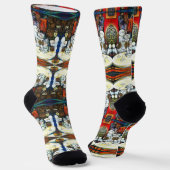 Unbeeindruckt von Challenge Socken (Gewinkelt)