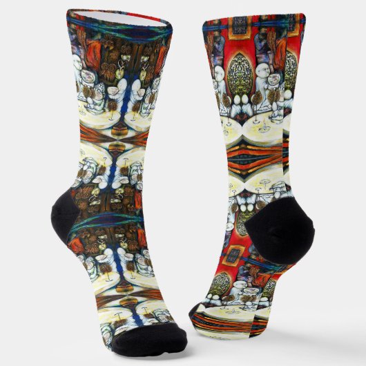 Unbeeindruckt von Challenge Socken (Gewinkelt)