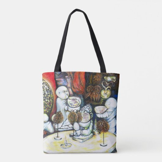 Unbeeindruckt von Challenge Tasche (Rückseite)